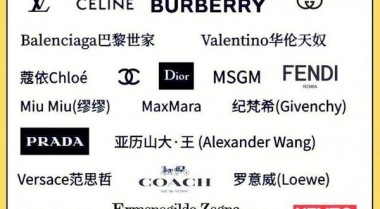世界名牌衣服都有什么牌子 世界名牌衣服标志