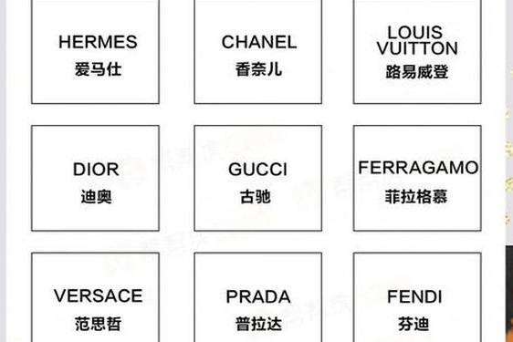 全球奢侈品网站有哪些-全球十大奢侈品品牌